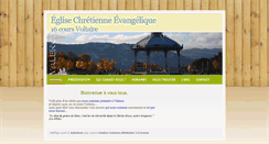 Desktop Screenshot of eglise16cours-voltaire.fr